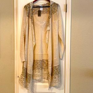 Miss Me Sweater (Duster), NWT